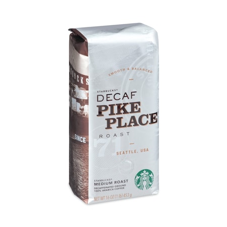 Starbucks Coffee, Pike Place Decaf, 1 lb Bag, , 6PK 12411962